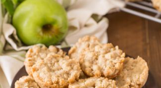 Как приготовить яблочное печенье с хрустящей масляной корочкой