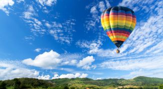 Воздушный шар как современное прогулочное туристическое судно