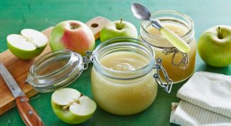 Как приготовить густое яблочное повидло и вкусное яблочное пюре