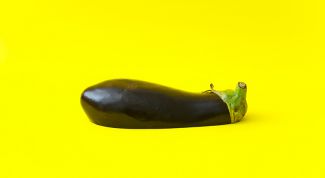 Синенький на желтом