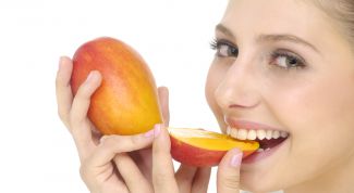 Картинка по теме - как есть манго