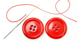 Картинка по теме - как пришить пуговицу