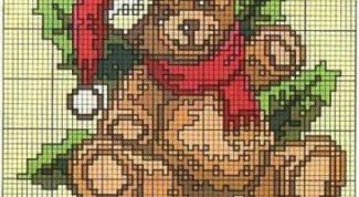 Картинка по теме - как вышивать по схеме