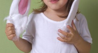 Картинка по теме - как сделать костюм зайца