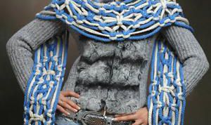 Картинка по теме - как связать шарф на спицах