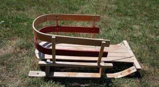 Картинка по теме - как сделать санки