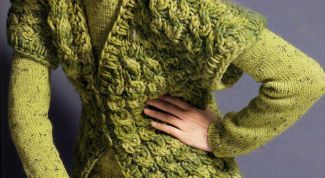 Картинка по теме - как связать спицами жилет