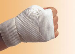 Картинка по теме - как завязывать боксерские бинты