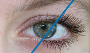 Картинка по теме - как сделать ресницы в фотошопе