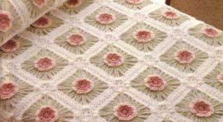 Картинка по теме - как связать покрывало