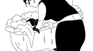 Картинка по теме - как стирать белое