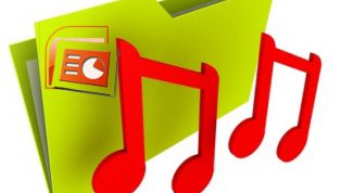 Картинка по теме - как добавить музыку в презентацию