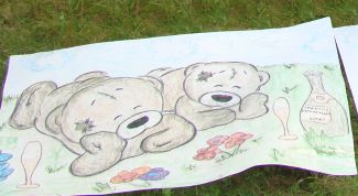 Картинка по теме - как рисовать мишек тедди