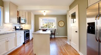 Картинка по теме - как расставить мебель на кухне