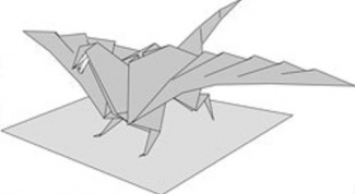 Картинка по теме - как сделать дракона - оригами