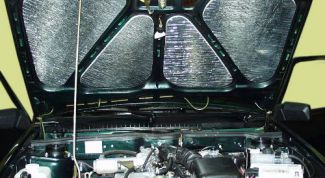 Картинка по теме - как утеплить двигатель