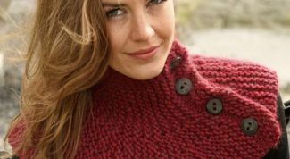 Картинка по теме - как вязать манишку