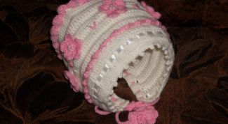 Картинка по теме - как связать шапочку для новорожденного