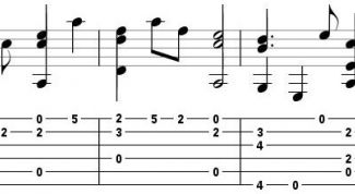 Картинка по теме - как читать табулатуры для гитары