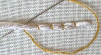 Картинка по теме - как закрепить нитку