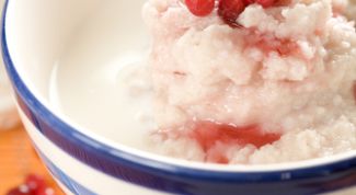 Картинка по теме - как варить рисовую кашу с молоком