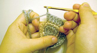 Картинка по теме - как вязать петли крючком