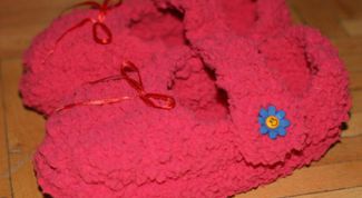 Картинка по теме - как вязать спицами тапочки