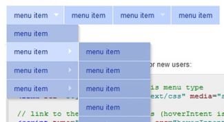 Картинка по теме - как сделать выпадающее меню