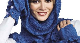 Картинка по теме - как связать шарф-трубу