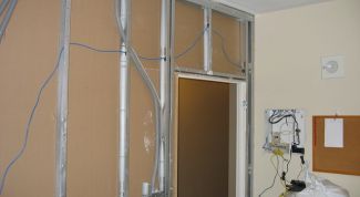 Картинка по теме - как сделать каркас для гипсокартона