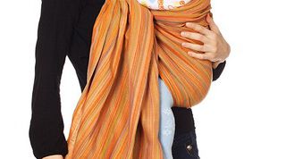 Картинка по теме - как надевать слинг