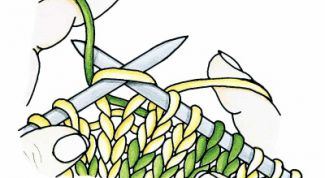 Картинка по теме - как вязать протяжку