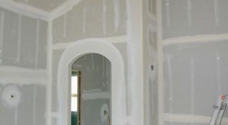 Картинка по теме - как клеить гипсокартон