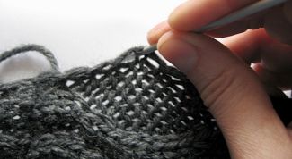 Картинка по теме - как набирать петли при вязание