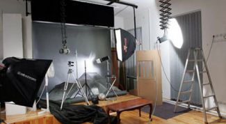 Картинка по теме - как снимать в студии