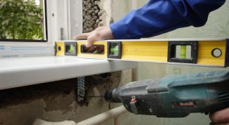 Картинка по теме - как установить подоконник