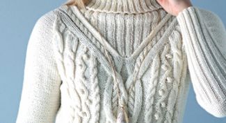 Картинка по теме - как вязать спицами свитер