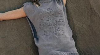 Картинка по теме - как вязать безрукавку