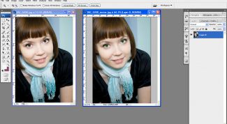 Картинка по теме - как изменить цвет глаз в фотошопе