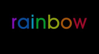 Картинка по теме - как писать разным цветом