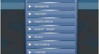Картинка по теме - как создать меню на сайте
