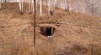 Картинка по теме - как построить землянку