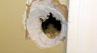 Картинка по теме - как заделать дыру