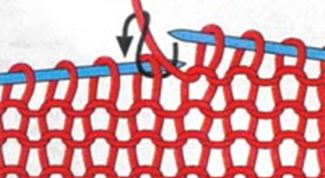 Картинка по теме - как вязать изнаночные петли