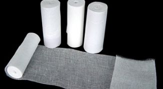 Картинка по теме - как накрахмалить бинт