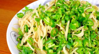 Картинка по теме - как готовить спаржу по-корейски