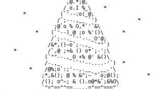 Картинка по теме - как рисовать символами