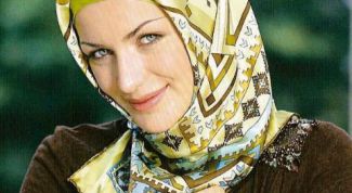 Картинка по теме - как завязать мусульманский платок