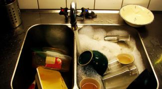 Картинка по теме - как помыть посуду