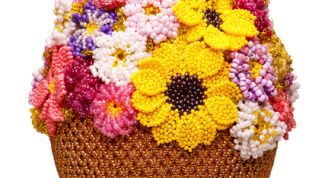 Картинка по теме - как оплести яйца бисером